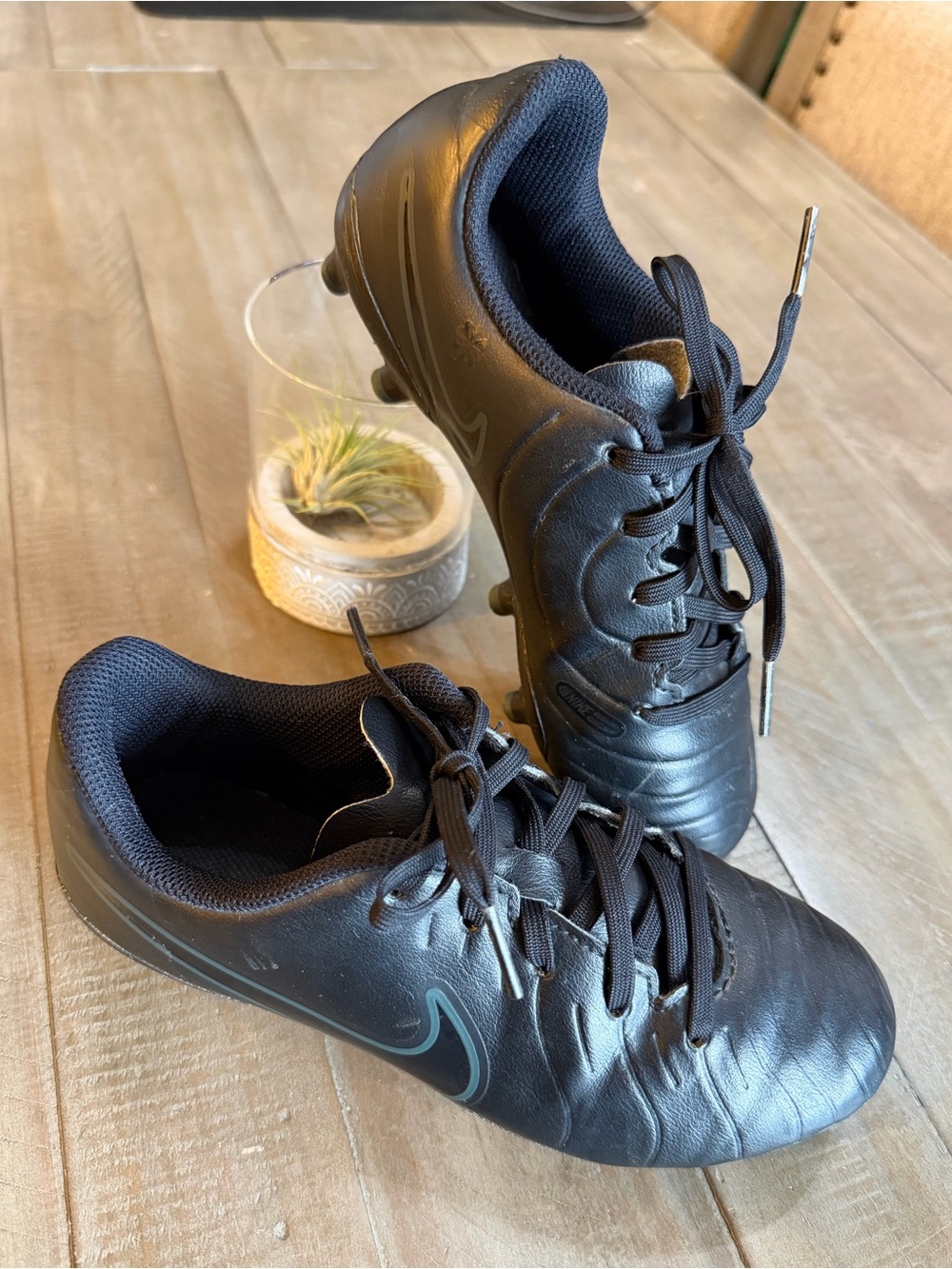 Nike Tiempo Legend 10 Academy Kids' Soccer Cleats Black 2Y
